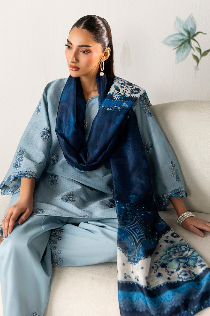 Baroque  | Luxury Pret 26 | PR-1255 - Luxury Dress - available at Maria Faisal in UK and USA.