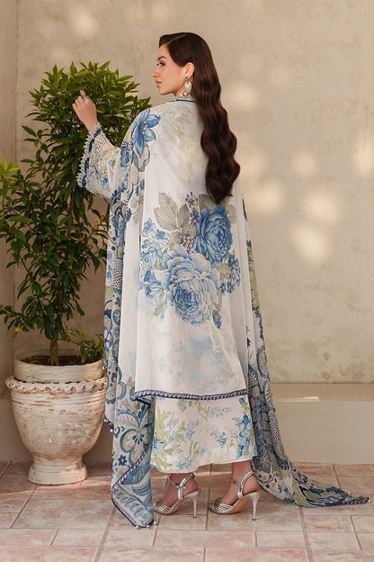 Baroque | Luxury Pret Summer | UF-4401 - Luxury Dress - available at Maria Faisal in UK and USA.