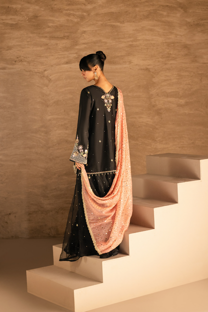 Sana Abbas | Zalea Formals | MYSHA - Formal Dress - available at Maria Faisal in UK and USA.