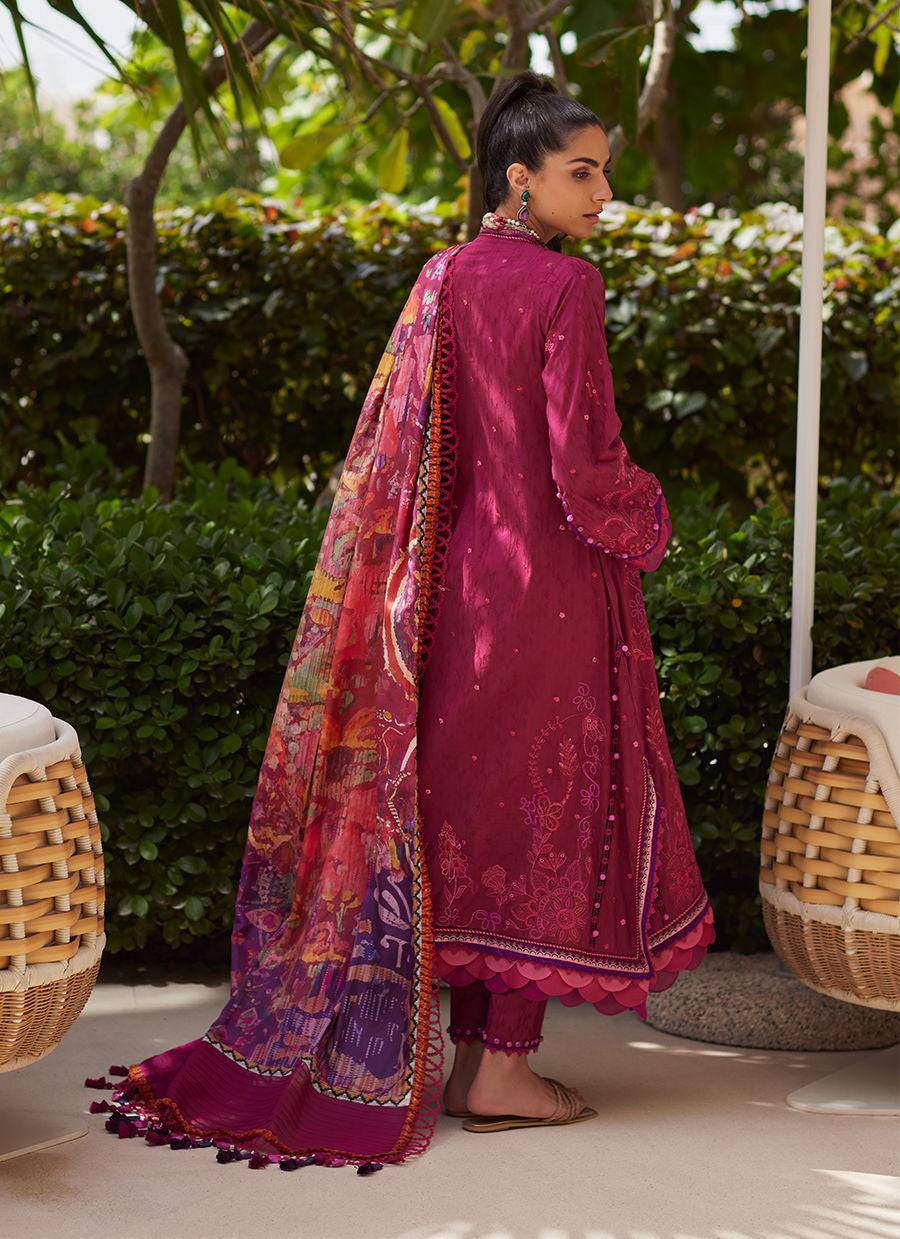 Farah Talib Aziz | WES - Luxury Unstitched 2025 | Betty Berry by Maria Faisal - Registered Vendor of : Farah Talib Aziz - type : Ladies Clothes - 100% original wedding dresses