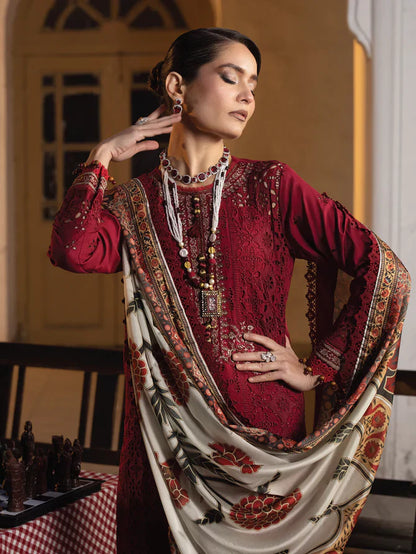 Faiza Faisal | Maya Luxury Lawn | Elif - Maria Faisal
