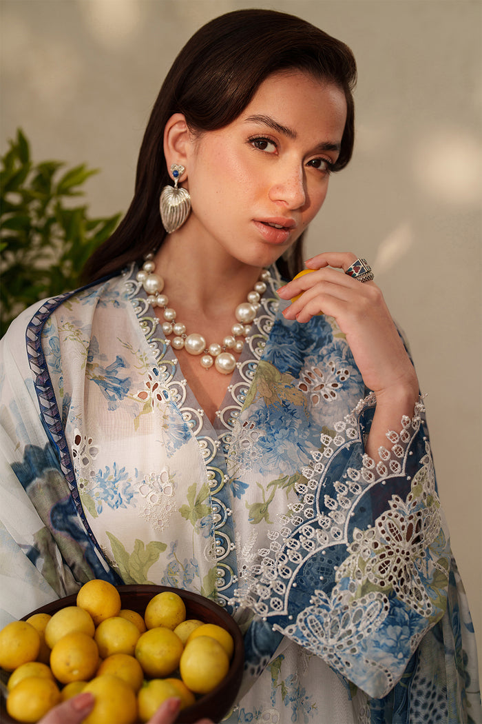 Baroque | Luxury Pret Summer | UF-4401 - Luxury Dress - available at Maria Faisal in UK and USA.
