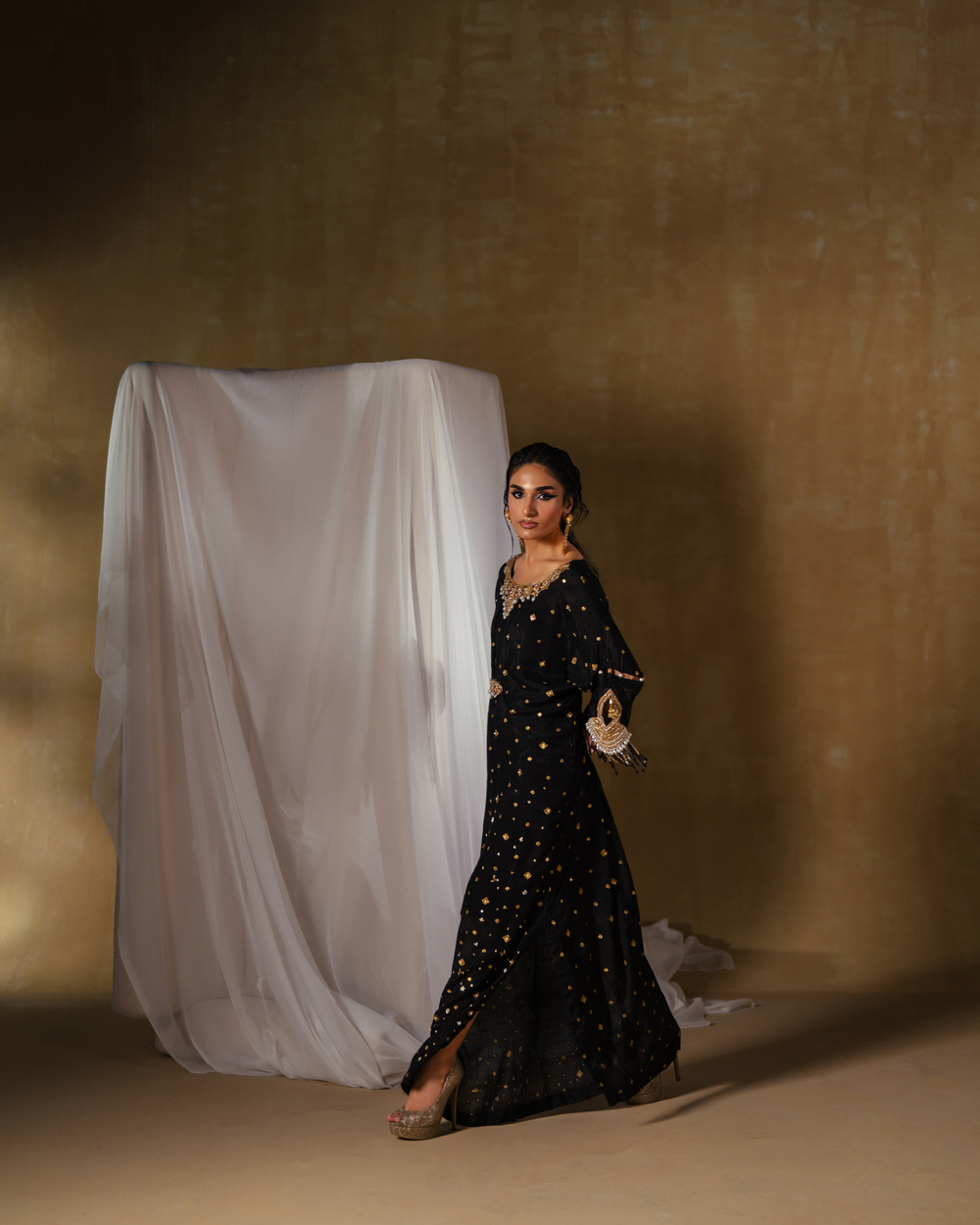 Vasal | Zyra Luxe Pret 26 | Black Orchid - Ladies Clothes - Maria Faisal