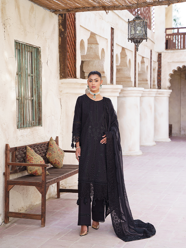 Zebtan | Zeenat Luxury Lawn Eid Collection | ZL 07 - Waniyas