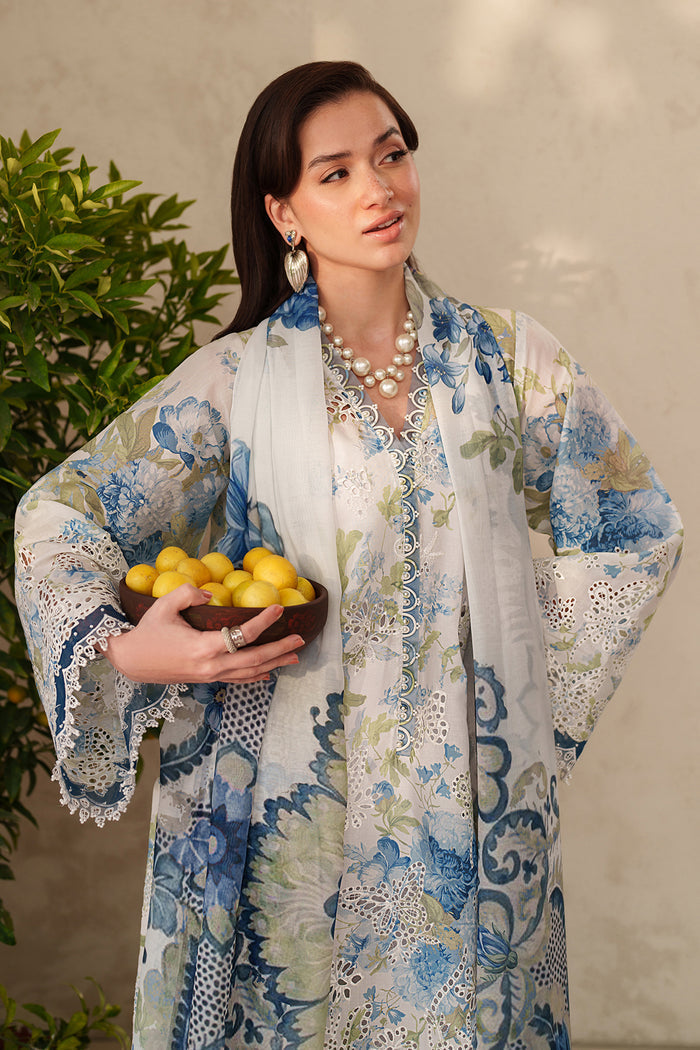 Baroque | Luxury Pret Summer | UF-4401 - Luxury Dress - available at Maria Faisal in UK and USA.