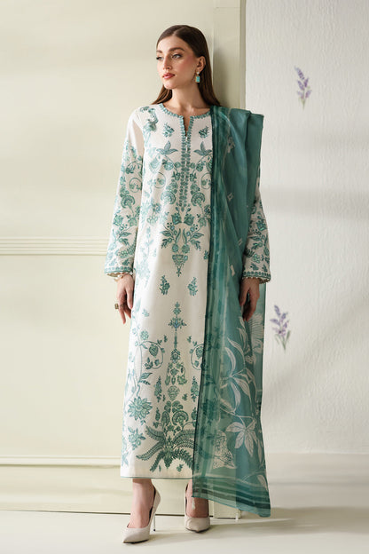Baroque | Luxury Summer Pret | UF-4430 - Luxury Dress - available at Maria Faisal in UK and USA.