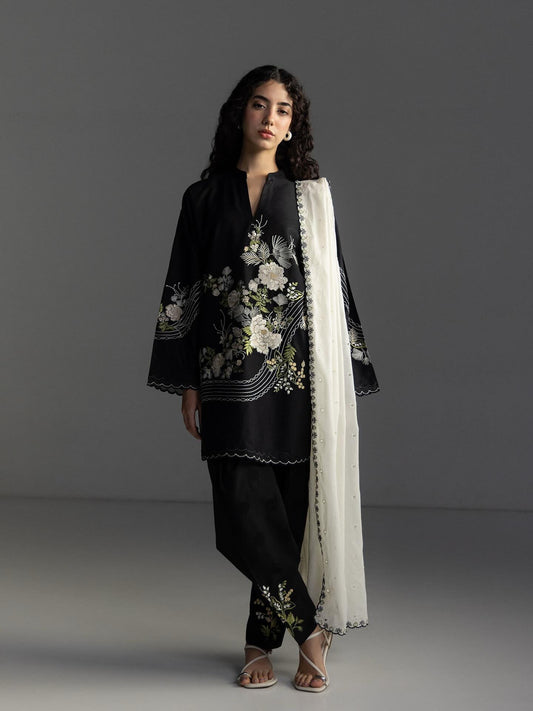 Zara Shahjahan | Coco Lawn 26 | Evia-9A - Luxury Dress - available at Maria Faisal in UK and USA.