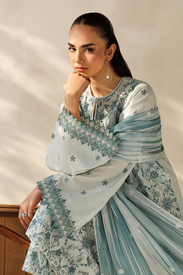 Baroque | Luxury Summer Pret | UF-4503 - Luxury Dress - available at Maria Faisal in UK and USA.
