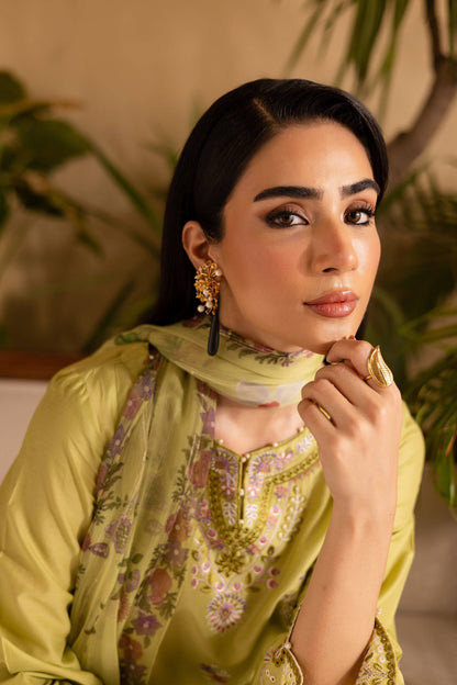 Batik | Nyra Embroidered Summer Solids | Apple Pie by Maria Faisal - Registered Vendor of : Batik - type : Ladies Clothes - 100% original wedding dresses