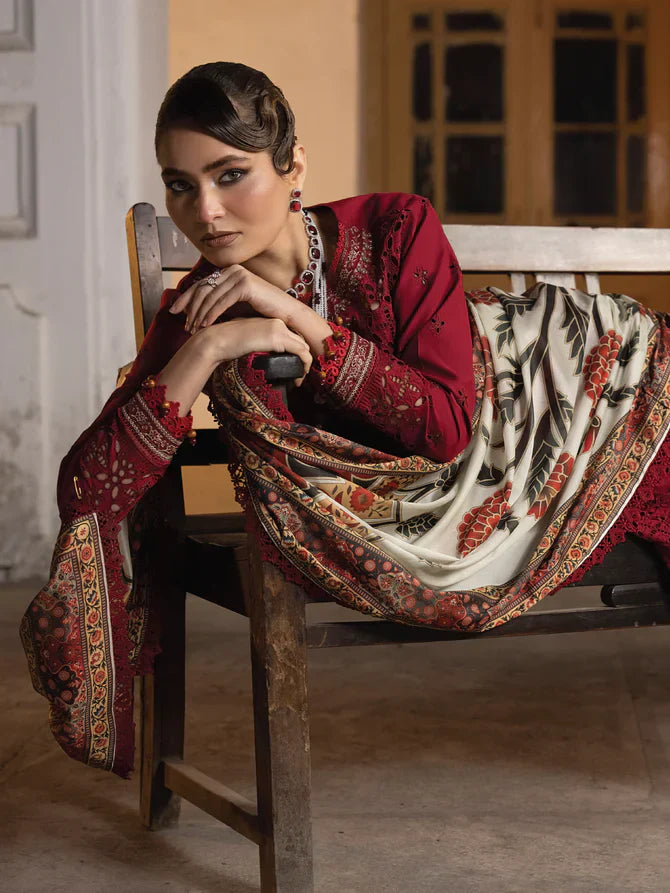 Faiza Faisal | Maya Luxury Lawn | Elif - Waniyas