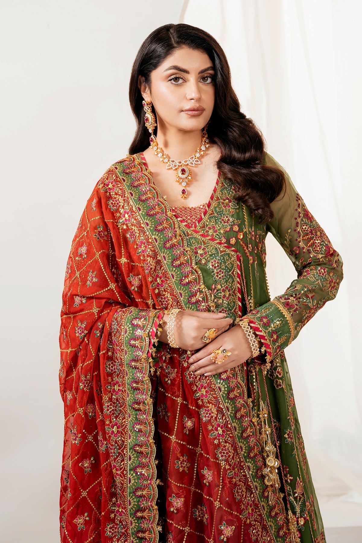 Baroque | Formal Collection | UF-4037 - Ladies Clothes - Maria Faisal