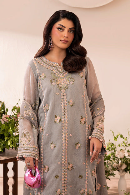 Shurooq | Mon Cheri | Grisette - Luxury Dress - available at Maria Faisal in UK and USA.