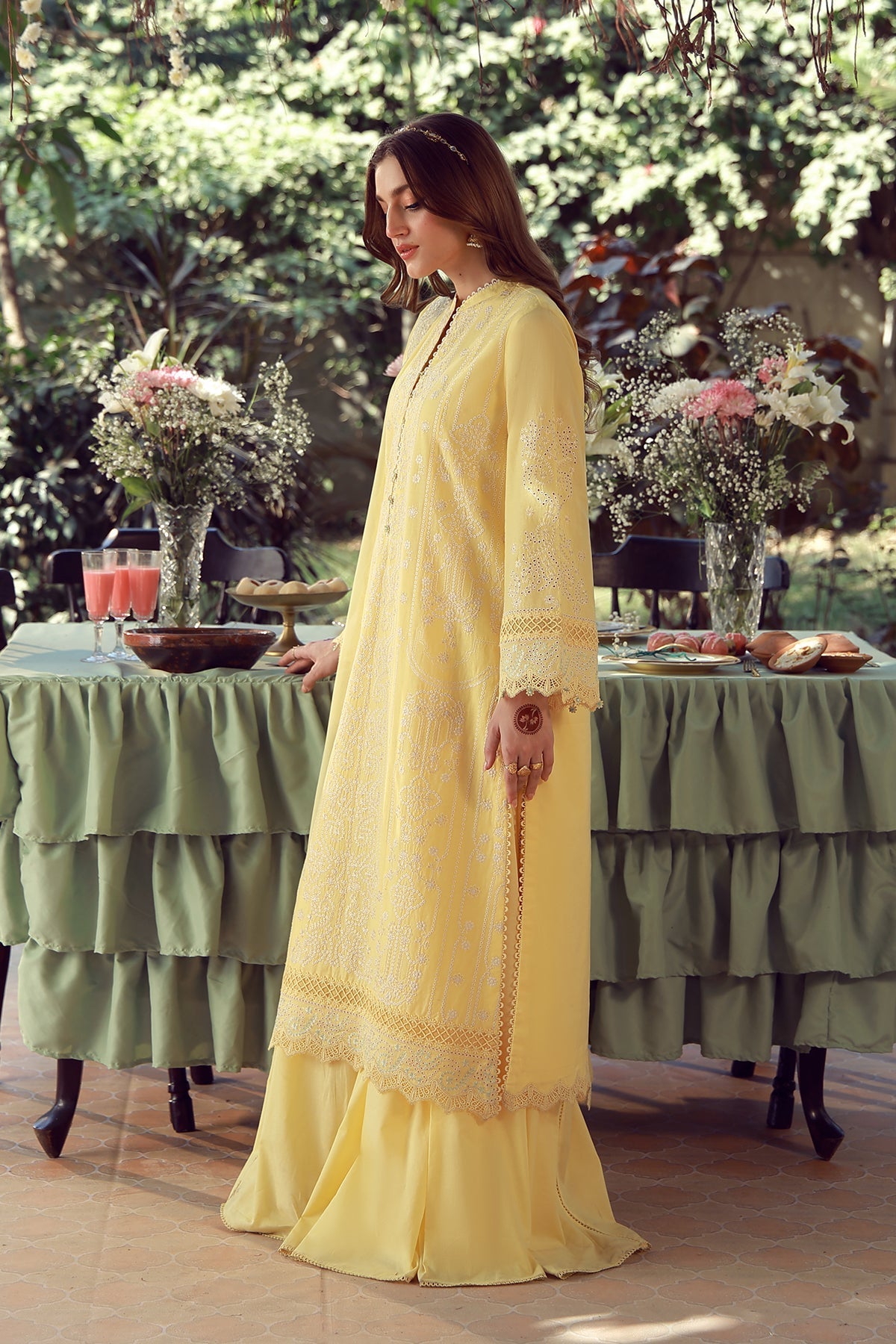 Sahar | Festive Edit 26 | Butterlicious - Luxury Dress - available at Maria Faisal in UK and USA.