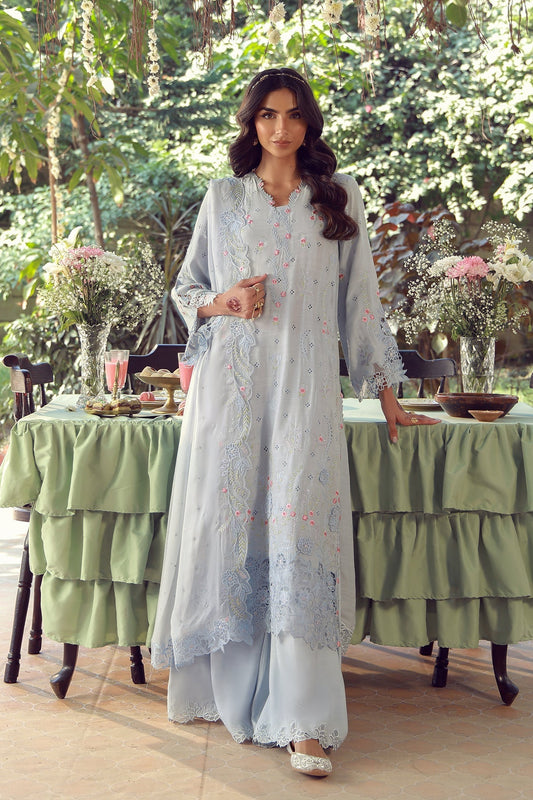 Sahar | Festive Edit 26 | Bluebell Serenade - Luxury Dress - available at Maria Faisal in UK and USA.