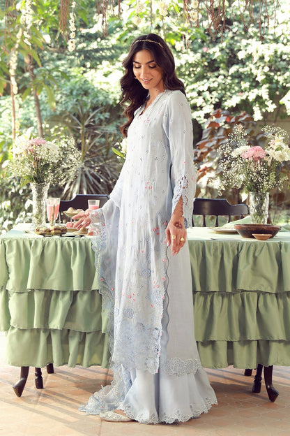 Sahar | Festive Edit 26 | Bluebell Serenade - Luxury Dress - available at Maria Faisal in UK and USA.