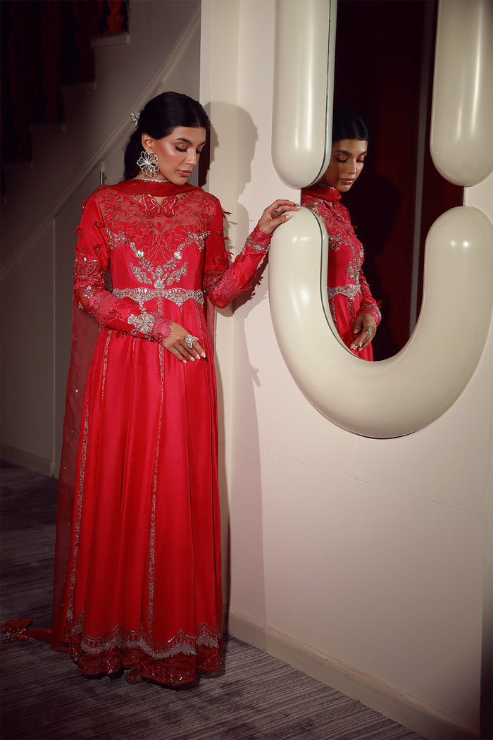 Mysie | Festive 26 | Sheiza - Luxury Dress - available at Maria Faisal in UK and USA.