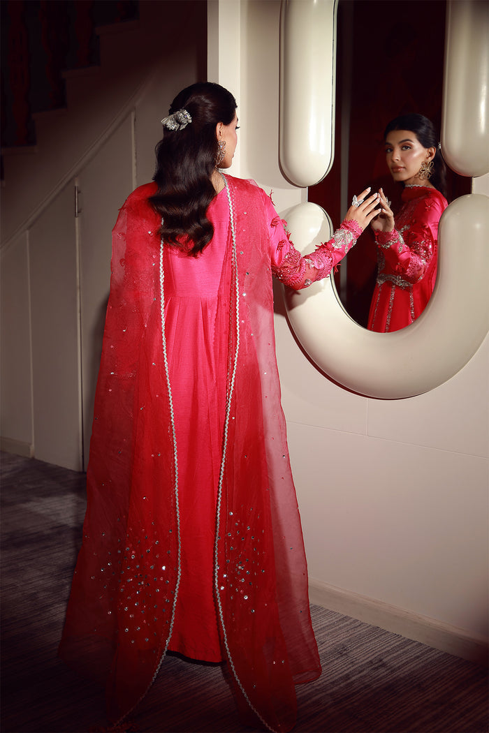 Mysie | Festive 26 | Sheiza - Luxury Dress - available at Maria Faisal in UK and USA.