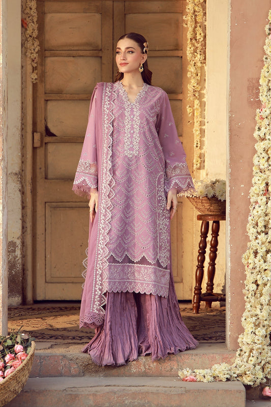 Sahar | Festive Edit 26 |Amethyst Orchard - Luxury Dress - available at Maria Faisal in UK and USA.
