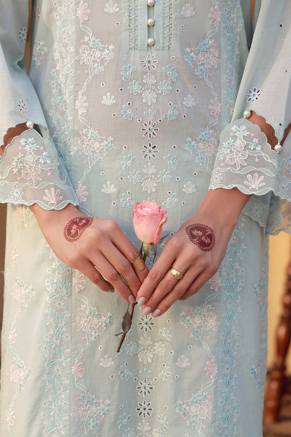 Sahar | Festive Edit 26 | Mist Of Marrakech - Luxury Dress - available at Maria Faisal in UK and USA.