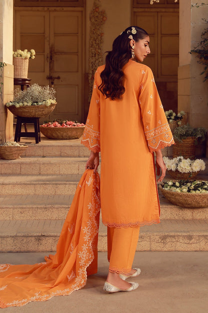 Sahar | Festive Edit 26 | Marigold Fiesta - Luxury Dress - available at Maria Faisal in UK and USA.