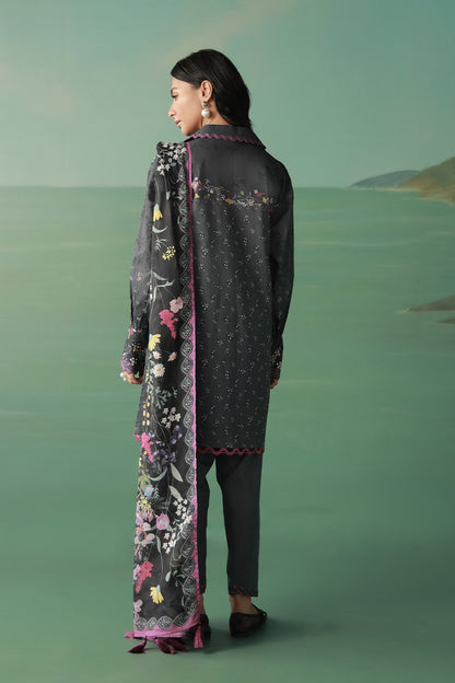 Sahar | Zyra Fall 26 | Mosaelle - Luxury Dress - available at Maria Faisal in UK and USA.
