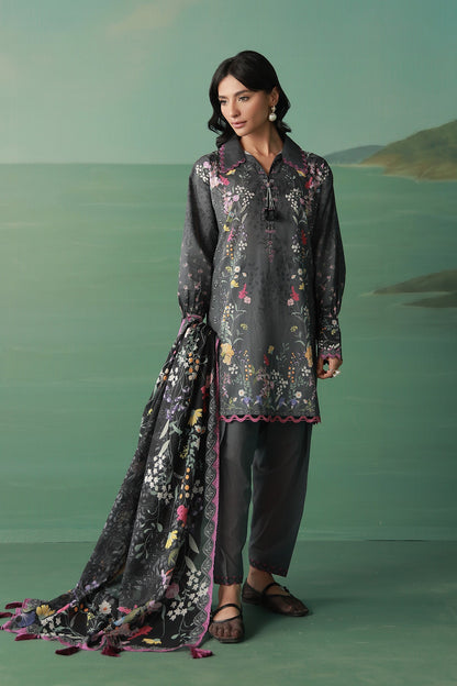 Sahar | Zyra Fall 26 | Mosaelle - Luxury Dress - available at Maria Faisal in UK and USA.