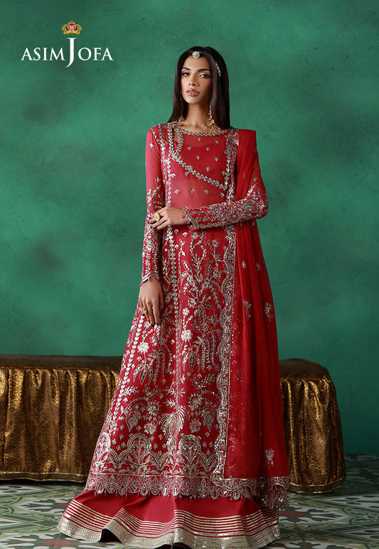 Asim Jofa | Wedding Festive Collection | AJULN-01 - Wedding Dress - available at Maria Faisal in UK and USA.
