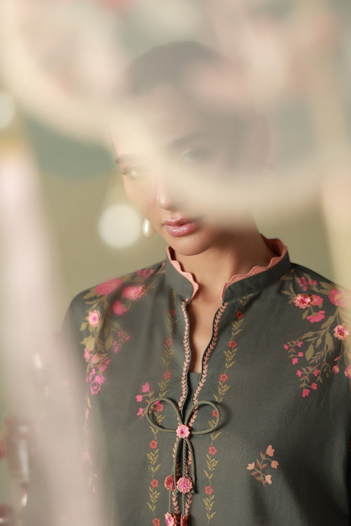 Sahar | Zyra Fall 26 |Veloura - Luxury Dress - available at Maria Faisal in UK and USA.