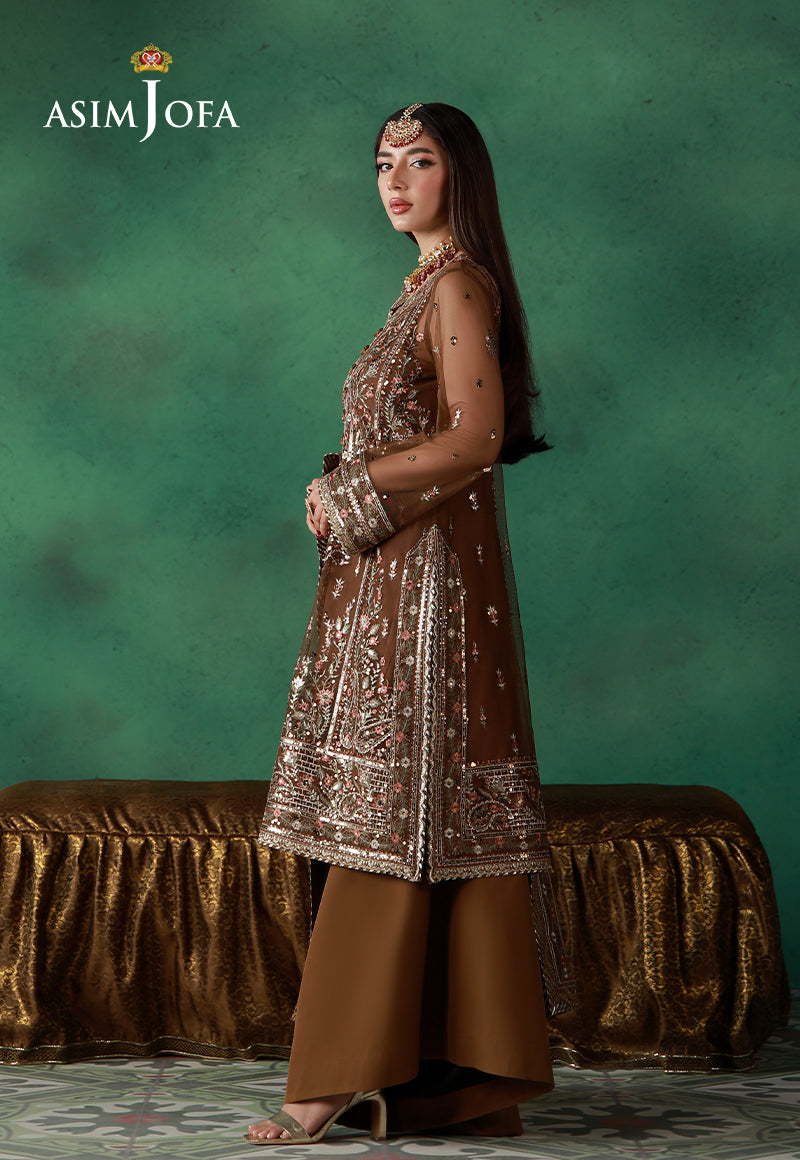 Asim Jofa | Wedding Festive Collection | AJULN-10 - Wedding Dress - available at Maria Faisal in UK and USA.