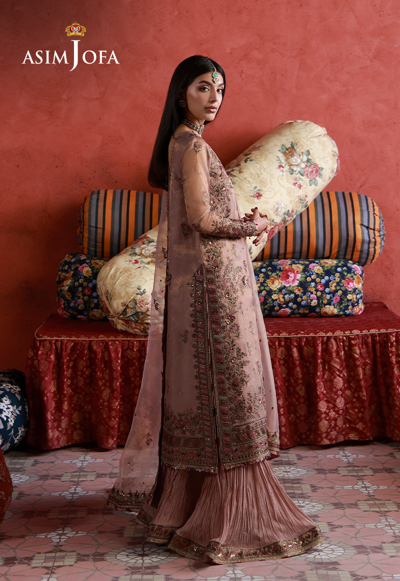 Asim Jofa | Wedding Festive Collection | AJULN-12 - Wedding Dress - available at Maria Faisal in UK and USA.