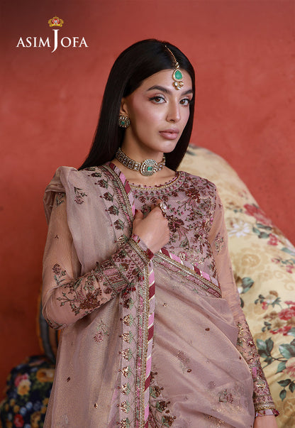 Asim Jofa | Wedding Festive Collection | AJULN-12 - Wedding Dress - available at Maria Faisal in UK and USA.