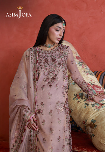 Asim Jofa | Wedding Festive Collection | AJULN-12 - Wedding Dress - available at Maria Faisal in UK and USA.