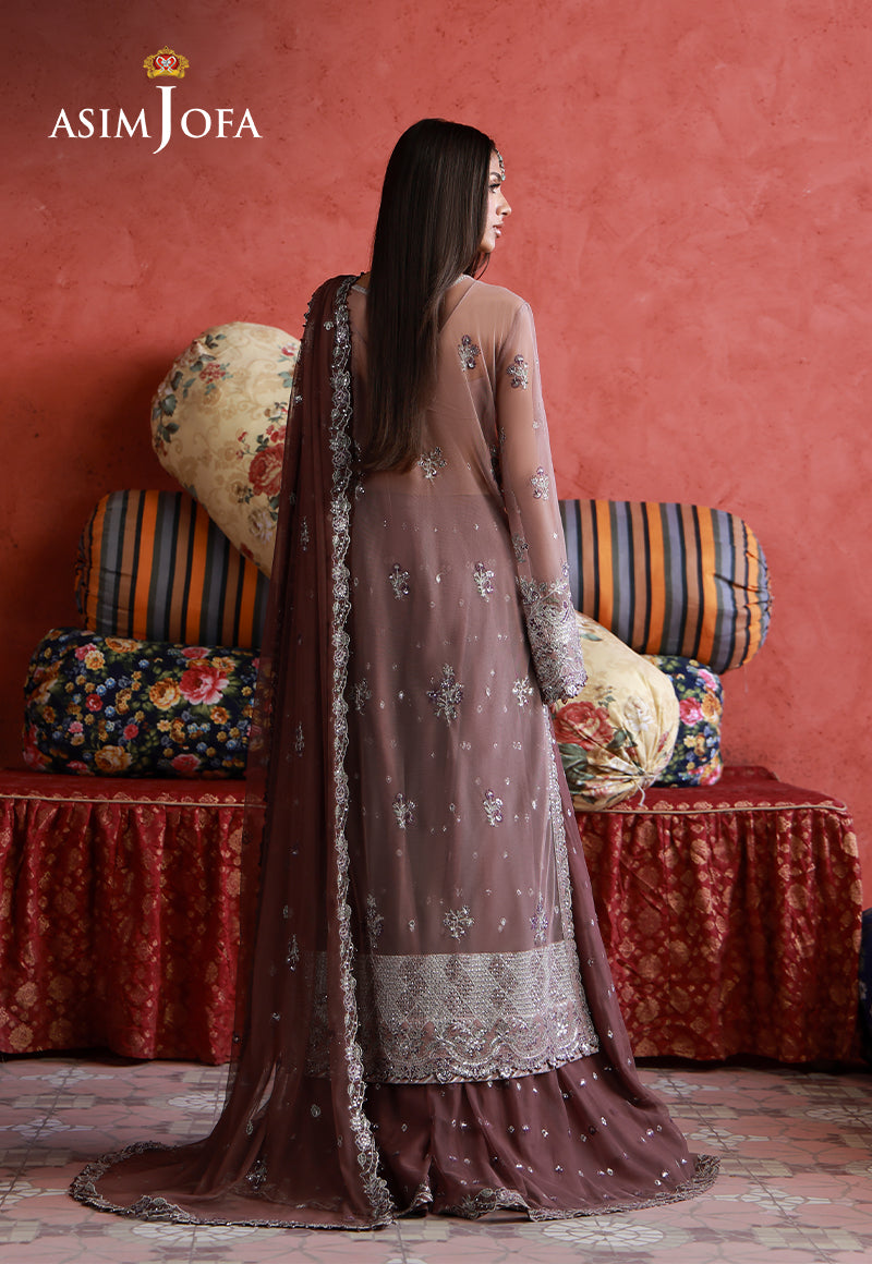 Asim Jofa | Wedding Festive Collection | AJULN-14 - Wedding Dress - available at Maria Faisal in UK and USA.