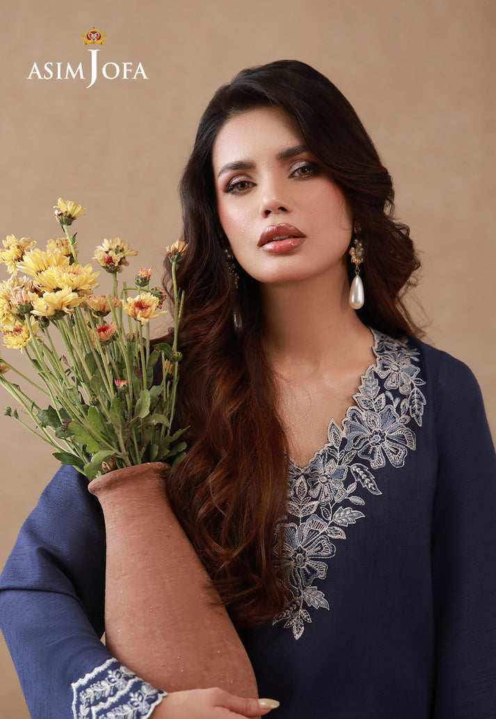 Asim Jofa | Eid Festive Pret | AJPB-320 - Casual Dress - available at Maria Faisal in UK and USA.