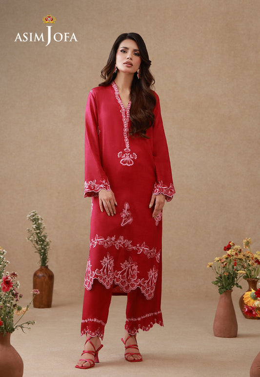Asim Jofa | Eid Festive Pret | AJPB-327 - Casual Dress - available at Maria Faisal in UK and USA.