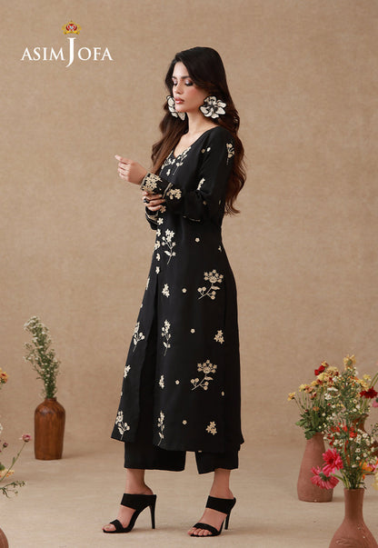 Asim Jofa | Eid Festive Pret | AJPB-325 - Casual Dress - available at Maria Faisal in UK and USA.