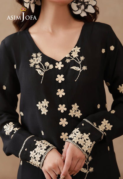 Asim Jofa | Eid Festive Pret | AJPB-325 - Casual Dress - available at Maria Faisal in UK and USA.