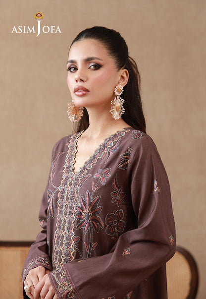 Asim Jofa | Eid Festive Pret | AJPB-324 - Casual Dress - available at Maria Faisal in UK and USA.