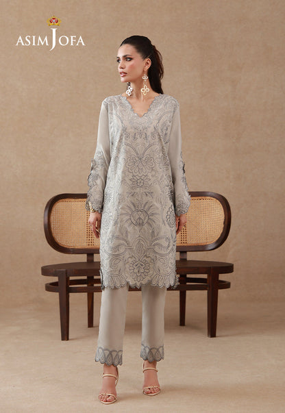 Asim Jofa | Eid Festive Pret | AJPB-319 - Casual Dress - available at Maria Faisal in UK and USA.
