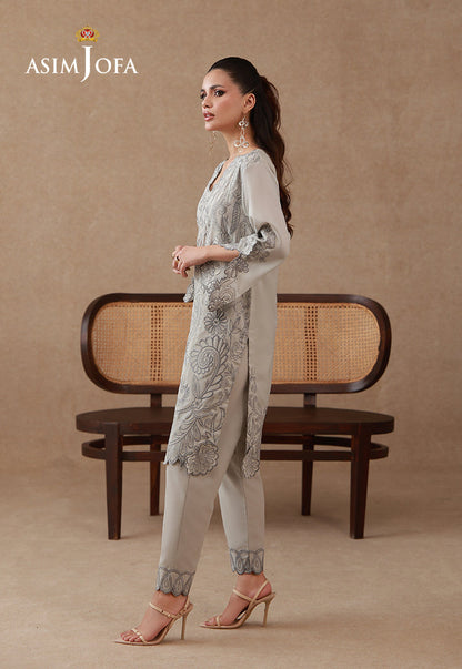 Asim Jofa | Eid Festive Pret | AJPB-319 - Casual Dress - available at Maria Faisal in UK and USA.