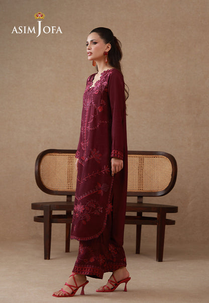 Asim Jofa | Eid Festive Pret | AJPB-326 - Casual Dress - available at Maria Faisal in UK and USA.