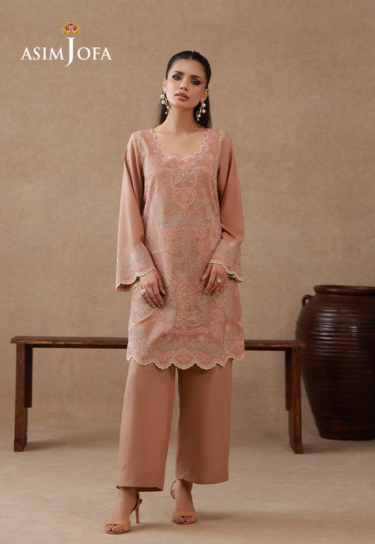 Asim Jofa | Eid Festive Pret | AJPB-321 - Casual Dress - available at Maria Faisal in UK and USA.