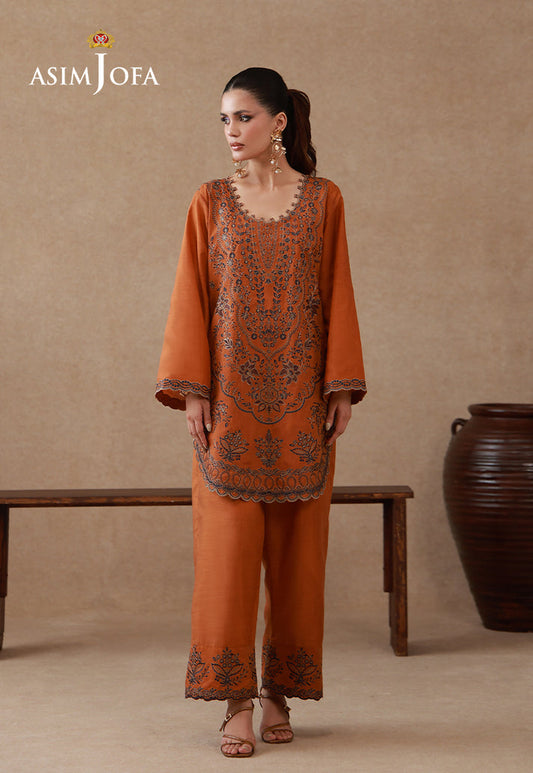 Asim Jofa | Eid Festive Pret | AJPB-322 - Casual Dress - available at Maria Faisal in UK and USA.