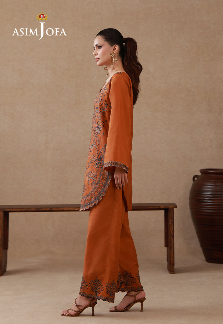 Asim Jofa | Eid Festive Pret | AJPB-322 - Casual Dress - available at Maria Faisal in UK and USA.