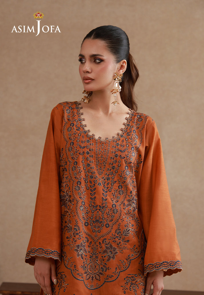 Asim Jofa | Eid Festive Pret | AJPB-322 - Casual Dress - available at Maria Faisal in UK and USA.