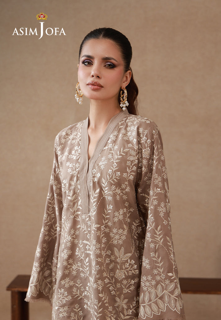 Asim Jofa | Eid Festive Pret | AJPB-328 - Casual Dress - available at Maria Faisal in UK and USA.