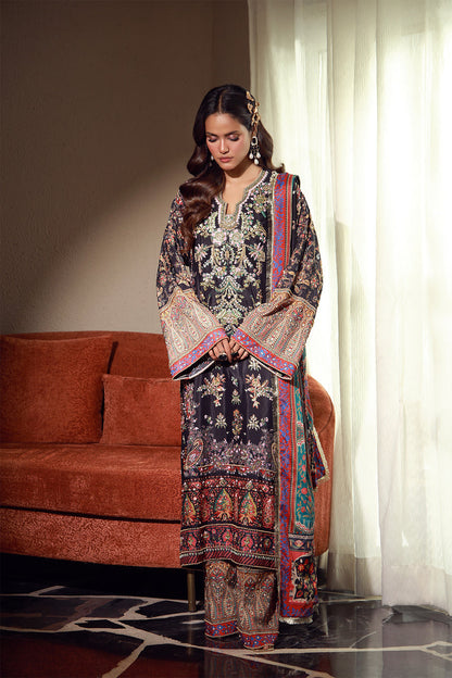 Mysie | Festive 26 | Elaila - Luxury Dress - available at Maria Faisal in UK and USA.