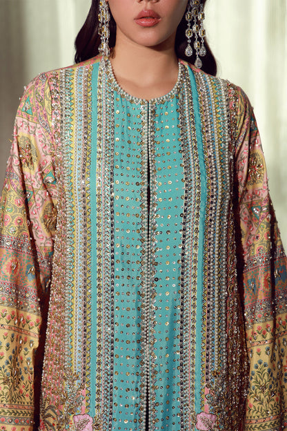 Mysie | Festive 26 | Feza - Luxury Dress - available at Maria Faisal in UK and USA.