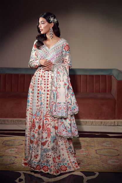 Mysie | Festive 26 | Alira - Luxury Dress - available at Maria Faisal in UK and USA.