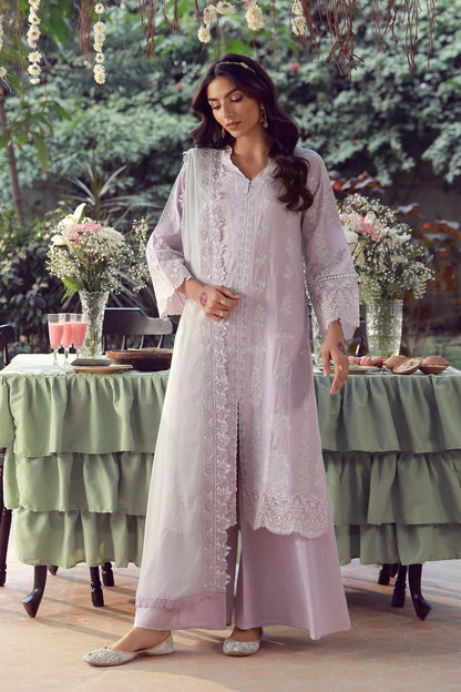 Sahar | Festive Edit 26 | Lilac Twilight - Luxury Dress - available at Maria Faisal in UK and USA.